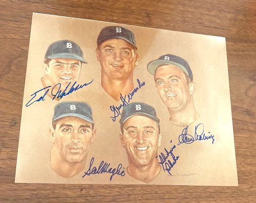 Stampa autografa vintage