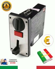 GETTONIERA PROGRAMMABILE (6 TIPI DI MONETE) DOCCIA MARE,DISTRIBUTORI,ARCADE ECC.
