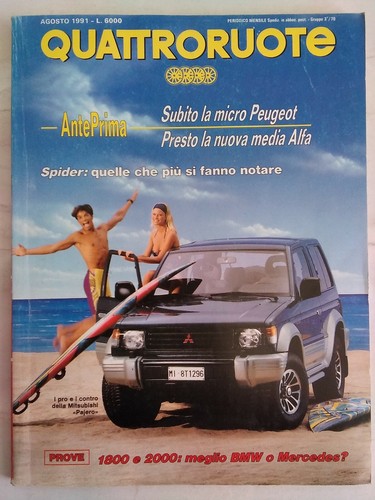 Quattroruote 430 1991 bmw - quattroruote,