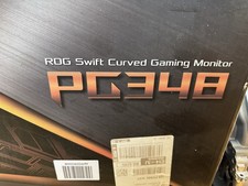 ASUS ROG Swift 21:9 monitor da gioco curvo PG348Q 34" 100Hz NVIDIA G-Sync LED IPS