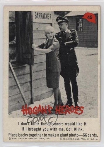 1965 fleer hogan heroes 45 - fleer,