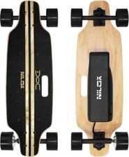 NILOX DOC SKATEBOARD BLACK WOOD 30NXSKMO00003