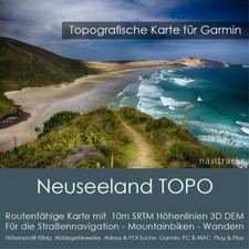 New Zealand Topo Map 10m