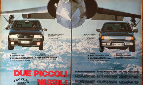 Clipping articolo 1990 - articolo, fiat
