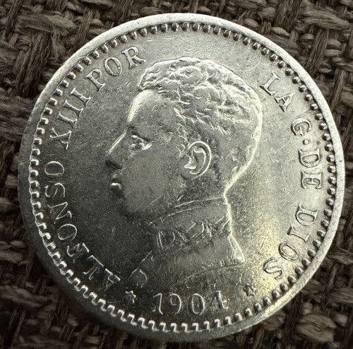 España moneda plata - de, 50