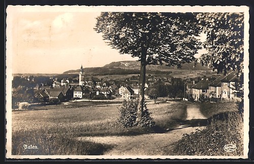 Cartolina anguille vista - cartolina,