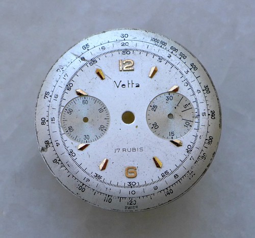 Original chronograph dial for - original,