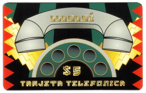 Llamame scheda - $5.,