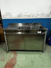 lavandino industriale 2 vasche