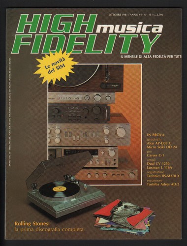 High fidelity musica 1981 - fidelity,