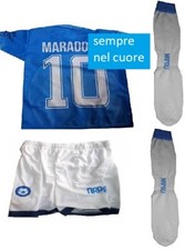 t-shirt maglietta  pantaloncini o calzettoni maradona maglia napoli mars