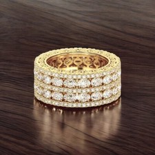 Anello a fascia eternità in