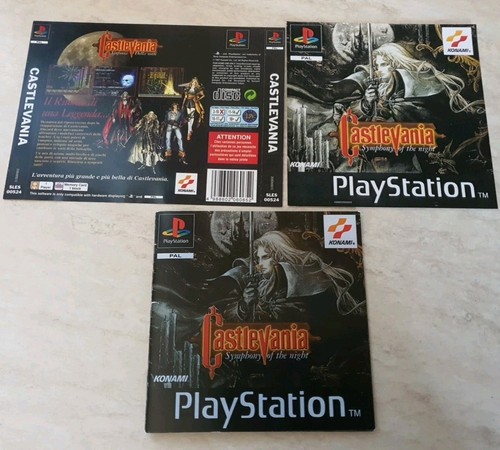 Manuale ps1 castlevania - ps1, e
