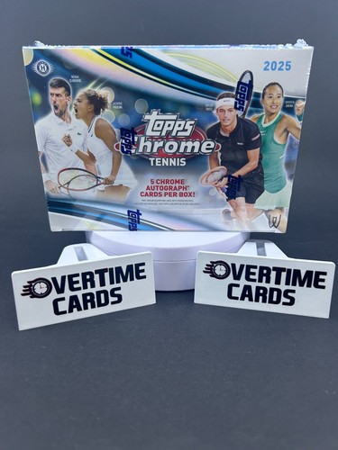 2025 topps chrome - topps, tennis