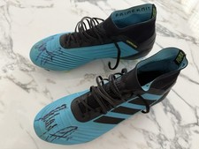 Scarpe da calcio Adidas Predator 19.1 FG indossate  e autografate ILKAY GUNDOGAN