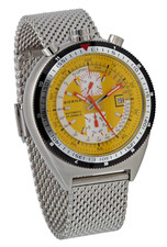 Sorna Bullhead Orologio Automatico Stile-Retrò Giallo da Uomo 21 Jewels Ø 48 MM