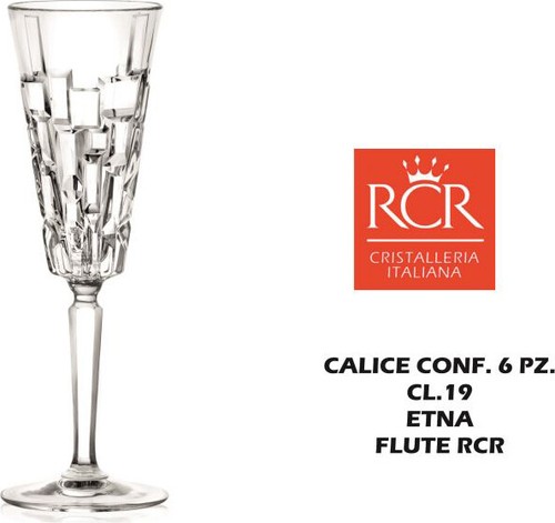 Rcr cristallerie calice 6 - rcr,