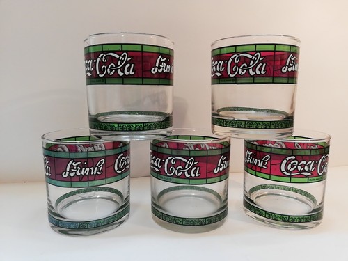 Coca cola bicchieri vintage - bicchieri,