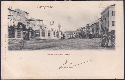 Cartolina conegliano corso - cartolina,