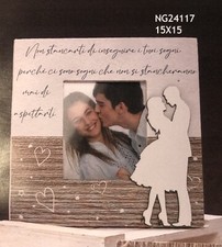 CORNICE DOPPIO LEGNO sposi CON