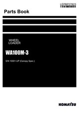 Komatsu WA100M-3 Catalogo