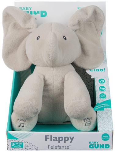 Gund flappy elefantino - flappy, peluche