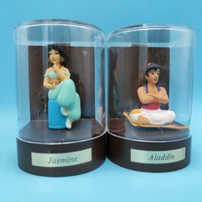 Walt Disney Aladdin Jasmine Figure Pvc Lampada Collection Toy Case