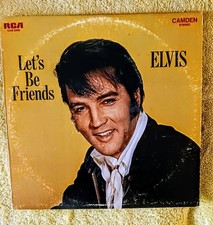 elvis lets be friends vinyl