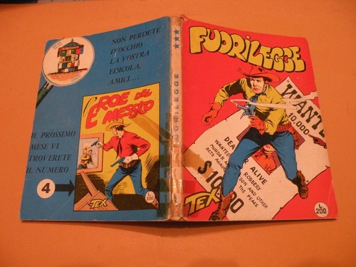Tex tre stelle 200 - stelle, lire