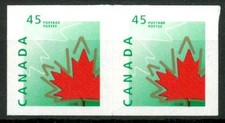 CANADA - 1998 - Foglia d'acero stilizzata
