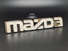 MAZDA 113MM LOGO SIGLA EMBLEMA FREGIO STEMMA SCRITTA TARGHETTA BADGE TARGA NOME