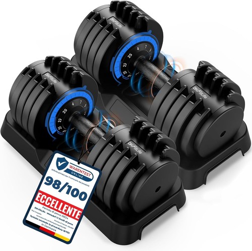 25kg manubri regolabili a - 4,