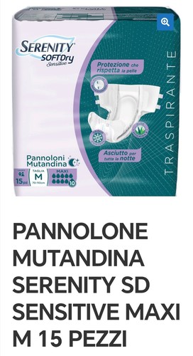 Pannoloni serenity maxi - serenity,