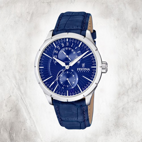 Festina leder uomo orologio - leder,