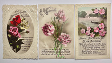 Lot of 3 Vintage Postcards
