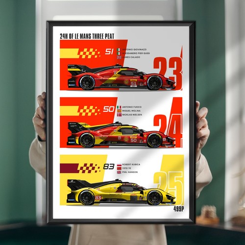 Ferrari 499p 24h mans - 499p,