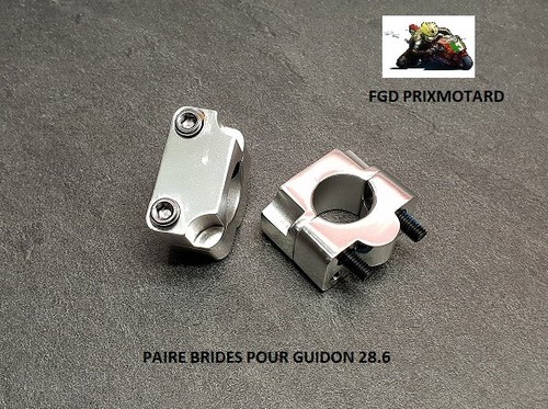 Pontet bride manubrio moto - manubrio,
