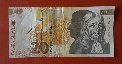 Banconota tolarjev 1992 - 20,