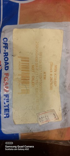 Filtro aria ktm husquarna - ktm,