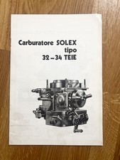 SOLEX Carburatore tipo 32–34