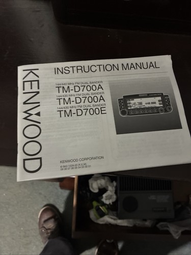 Kenwood d700a - kenwood, tm-d700a