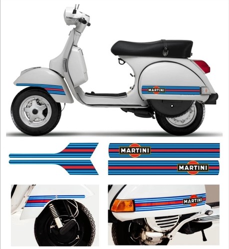 Kit adesivi martini vespa - kit,