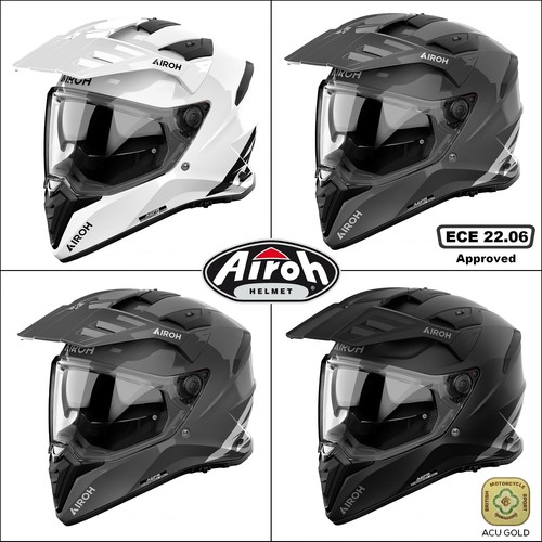 Casco airoh bandit plain - casco,