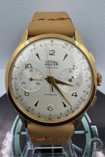 Orologio Silver Extra Cronografo Vintage in Oro Massiccio – Eleganza e Prestigio