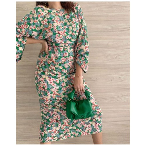 Abito midi zara stampa - midi,