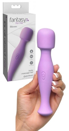 Massaggiatore wand silicone - massaggiatore, in