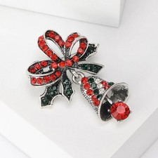 Spilla con natale - spilla,