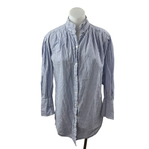 Top tunica camicia - donna, blu