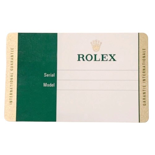 Rolex garanzia mag stripe - rolex,