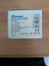 RELE' 3CO-3PDT 10A-250V CON